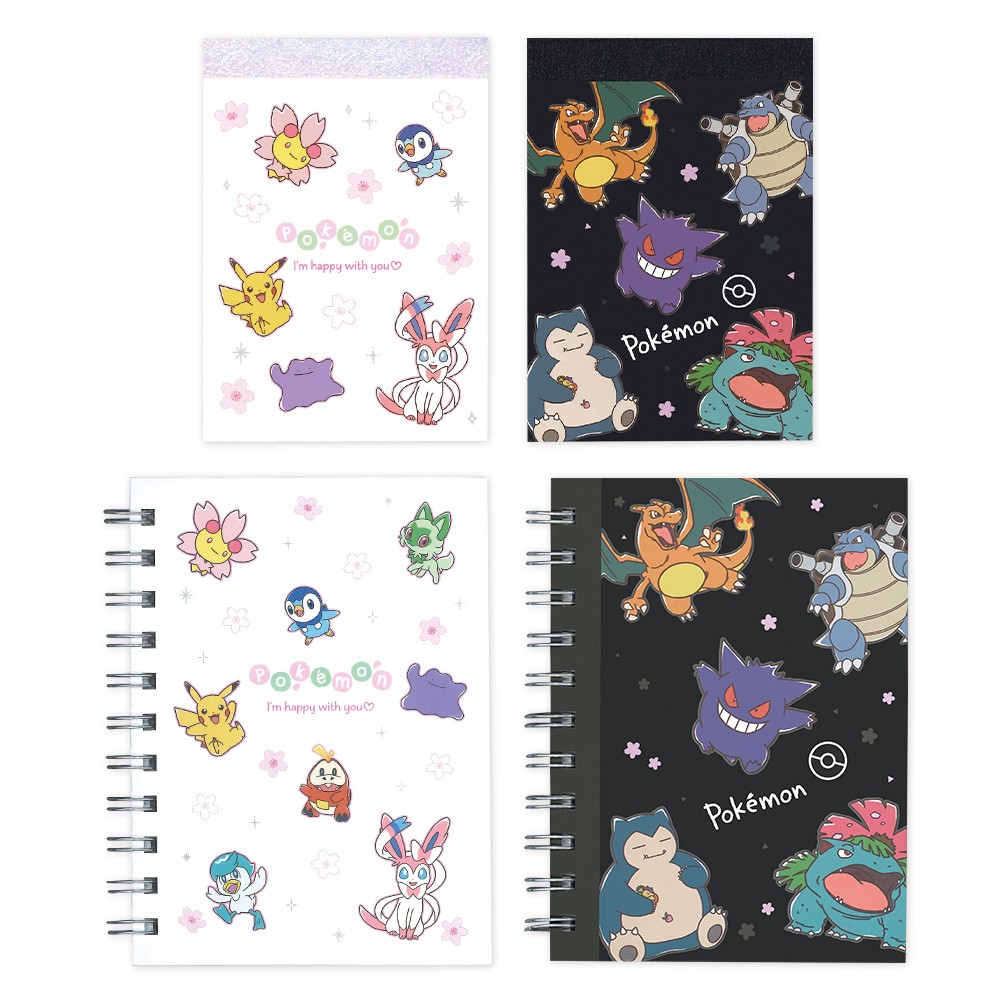 ミニメモ 全2種 ／ A6 Wリングノート 全2種