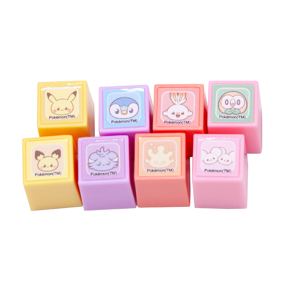 ポケモンたちのスタンプ 8個