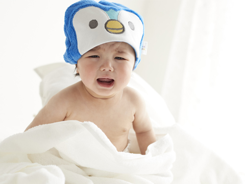 モンポケのヘアキャップシリーズに、ポッチャマが登場！