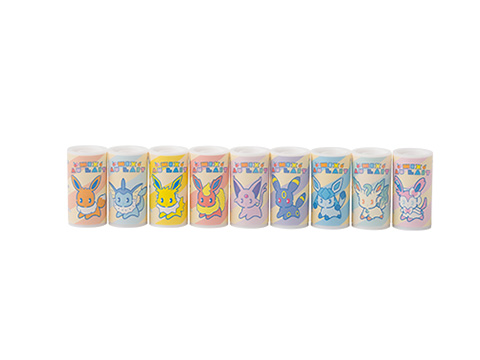 イーブイたちとミックスオレをモチーフにしたグッズが、ポケモン