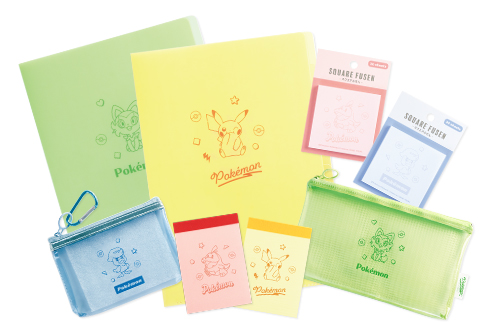 ポケモンデザインの文房具コレクションが登場！｜ポケットモンスター