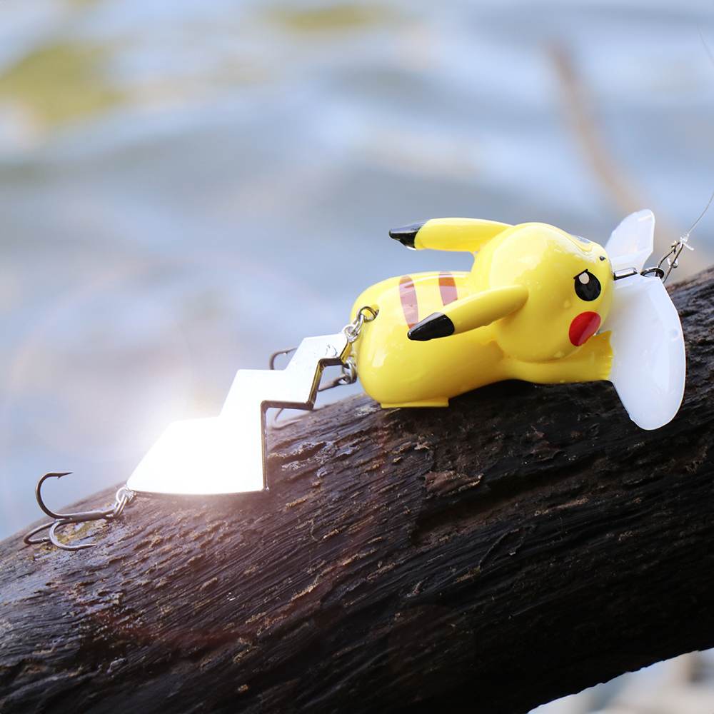 わざ「アイアンテール」を表現した、ピカチュウのルアーが登場