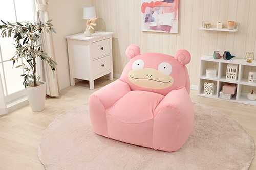 ポケモン ぬいぐるみソファ　ヤドン 老舗ソファメーカーが本気で作ったポケモン「ヤドン」のビーズソファ