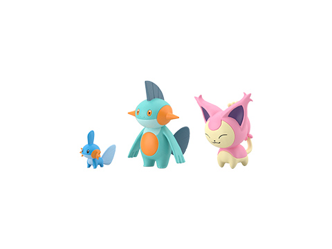 ミズゴロウ&ヌマクロー&エネコ