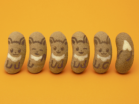 「ポケモン東京ばな奈」の第2弾に、イーブイが登場!