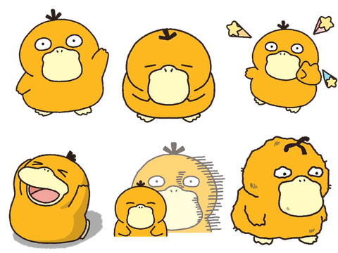 LINEスタンプ「コダック、ノーてんきに悩み中！」が発売中！