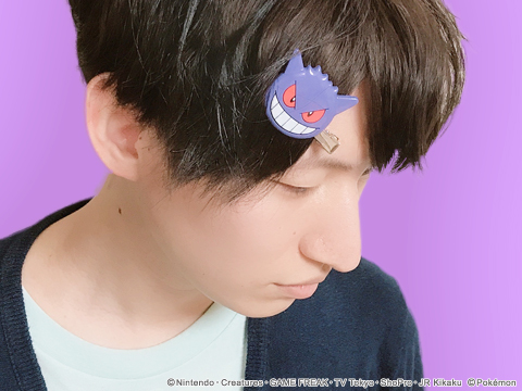 ポケモン　ヘアクリップ