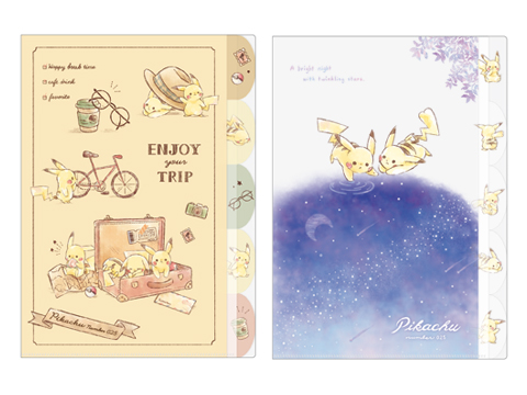 5インデックスクリアファイル