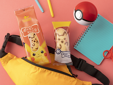 ポケモンたちが「東京ばな奈」になった⁉ 第1弾はピカチュウ!