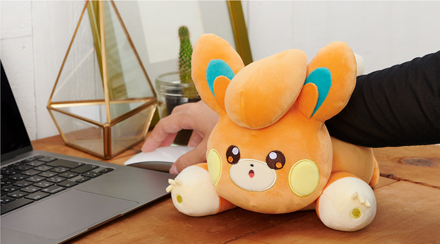 「もふもふ★うでまくら」シリーズに、パモが登場！