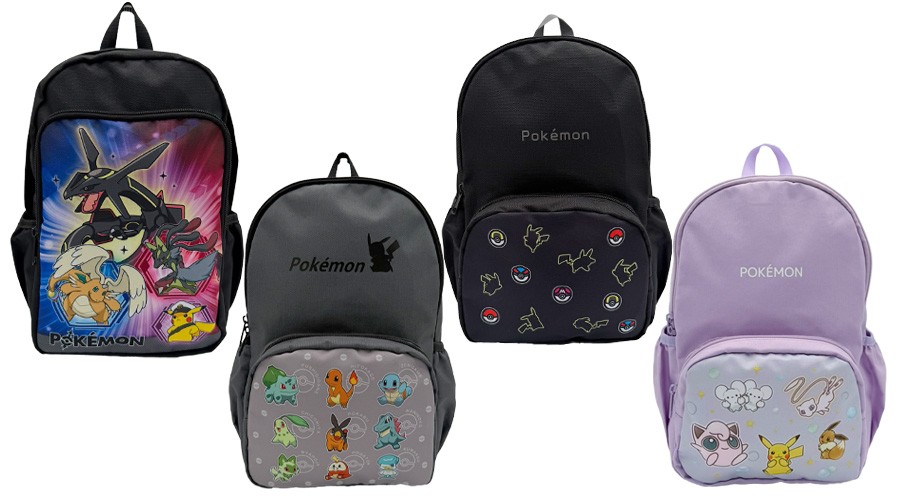 通園や遠足にもぴったりなポケモンの子ども用リュックが登場
