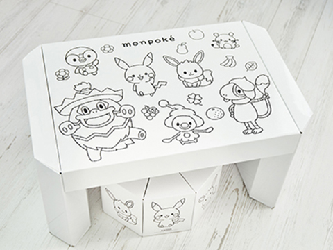 ポケモンテーブル　ココイチ非売品　ポケモン　サン　ムーン　未使用品　テーブル Amazon.co.jp: Idea Nuova ポケモン テーブルと椅子3点セット : ホーム