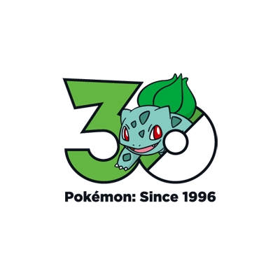 宝可梦 0001 妙蛙种子 30周年纪念Logo