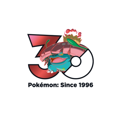 宝可梦 0003 妙蛙花 30周年纪念Logo