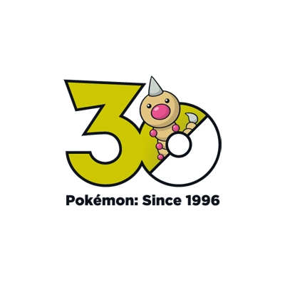 宝可梦 0013 独角虫 30周年纪念Logo