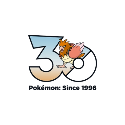 宝可梦 0021 烈雀 30周年纪念Logo