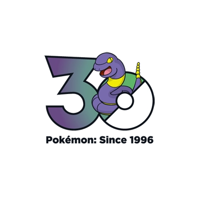 宝可梦 0023 阿柏蛇 30周年纪念Logo