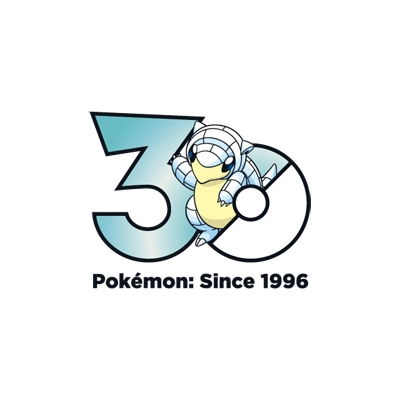 宝可梦 0027 穿山鼠 30周年纪念Logo