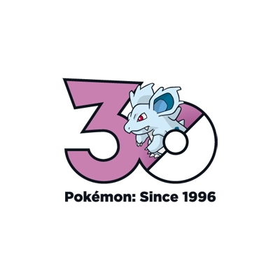宝可梦 0030 尼多娜 30周年纪念Logo