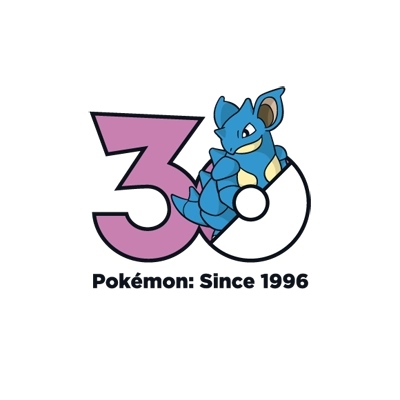 宝可梦 0031 尼多后 30周年纪念Logo