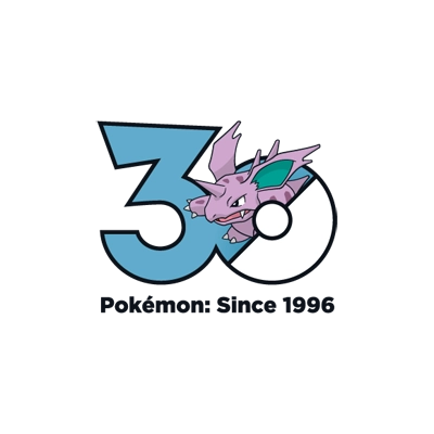 宝可梦 0033 尼多力诺 30周年纪念Logo