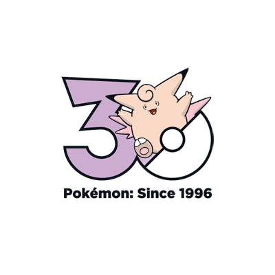 宝可梦 0036 皮可西 30周年纪念Logo