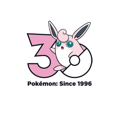 宝可梦 0040 胖可丁 30周年纪念Logo