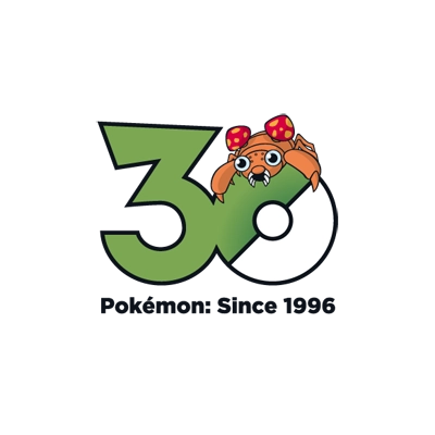宝可梦 0046 派拉斯 30周年纪念Logo