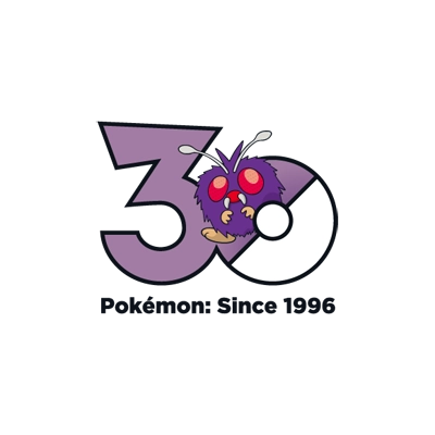 宝可梦 0048 毛球 30周年纪念Logo