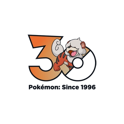 宝可梦 0058 卡蒂狗 30周年纪念Logo