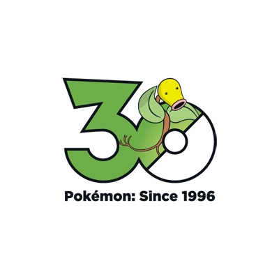 宝可梦 0069 喇叭芽 30周年纪念Logo