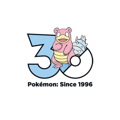 宝可梦 0080 呆壳兽-伽勒尔的样子 30周年纪念Logo
