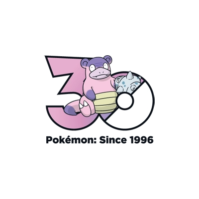 宝可梦 0080 呆壳兽 30周年纪念Logo