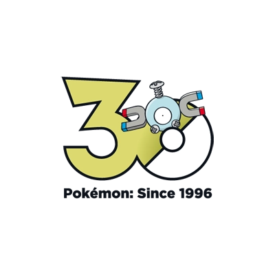 宝可梦 0081 小磁怪 30周年纪念Logo
