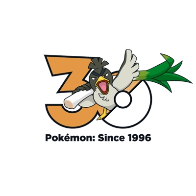 宝可梦 0083 大葱鸭 30周年纪念Logo