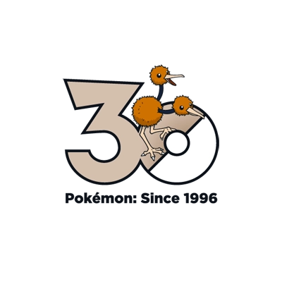 宝可梦 0084 嘟嘟 30周年纪念Logo