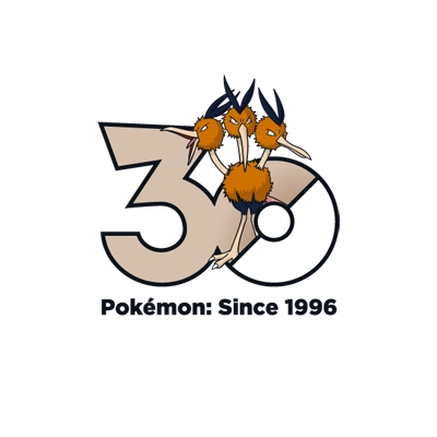 宝可梦 0085 嘟嘟利 30周年纪念Logo