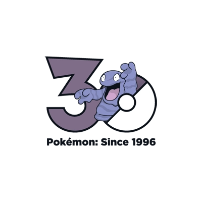 宝可梦 0088 臭泥-阿罗拉的样子 30周年纪念Logo
