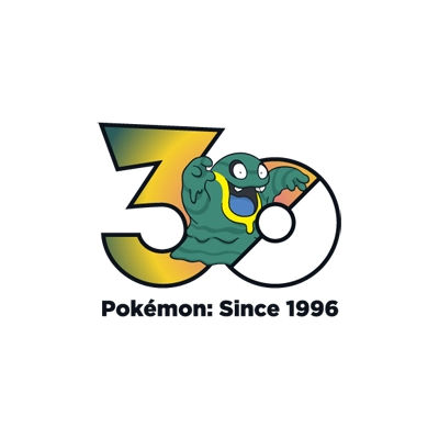 宝可梦 0088 臭泥 30周年纪念Logo