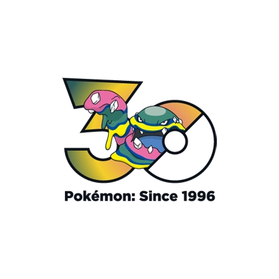 宝可梦 0089 臭臭泥 30周年纪念Logo