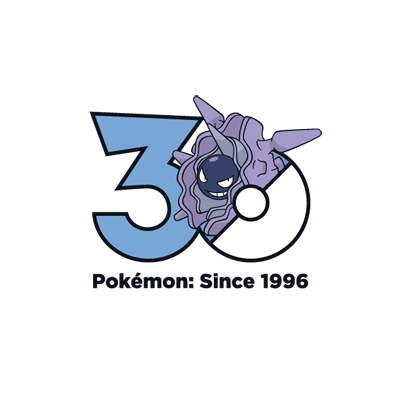 宝可梦 0091 刺甲贝 30周年纪念Logo