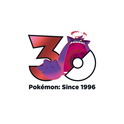 宝可梦 0094 耿鬼 30周年纪念Logo