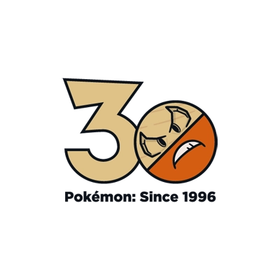 宝可梦 0101 顽皮雷弹 30周年纪念Logo