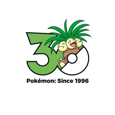 宝可梦 0103 椰蛋树-阿罗拉的样子 30周年纪念Logo