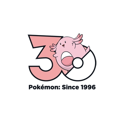 宝可梦 0113 吉利蛋 30周年纪念Logo