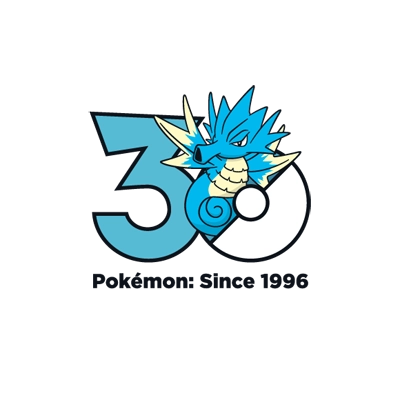 宝可梦 0117 海刺龙 30周年纪念Logo