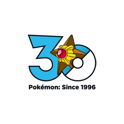 宝可梦 0120 海星星 30周年纪念Logo