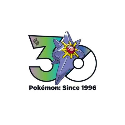 宝可梦 0121 超级宝石海星 30周年纪念Logo