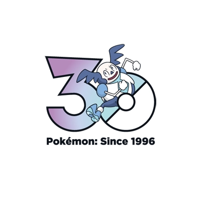 宝可梦 0122 魔墙人偶 30周年纪念Logo