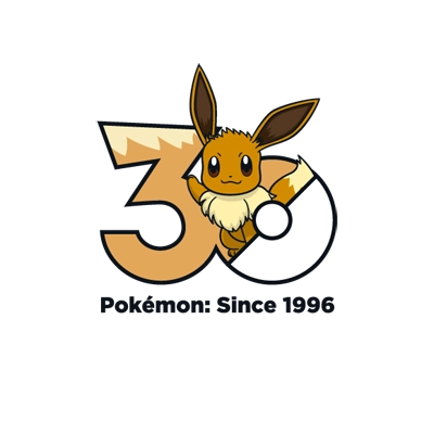 宝可梦 0133 伊布 30周年纪念Logo